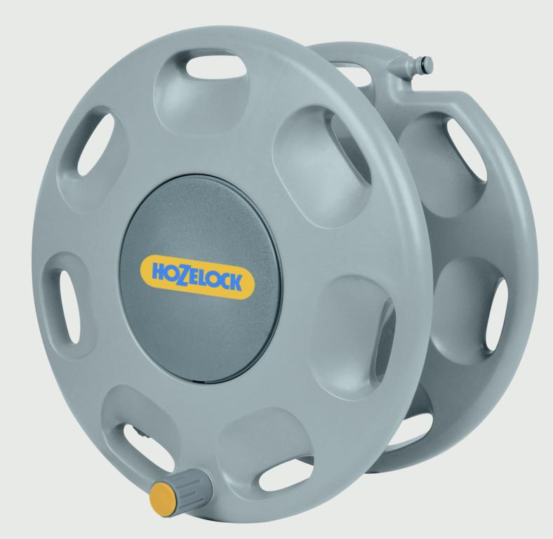 Hozelock-Wall Mounted Reel with Hose Guide