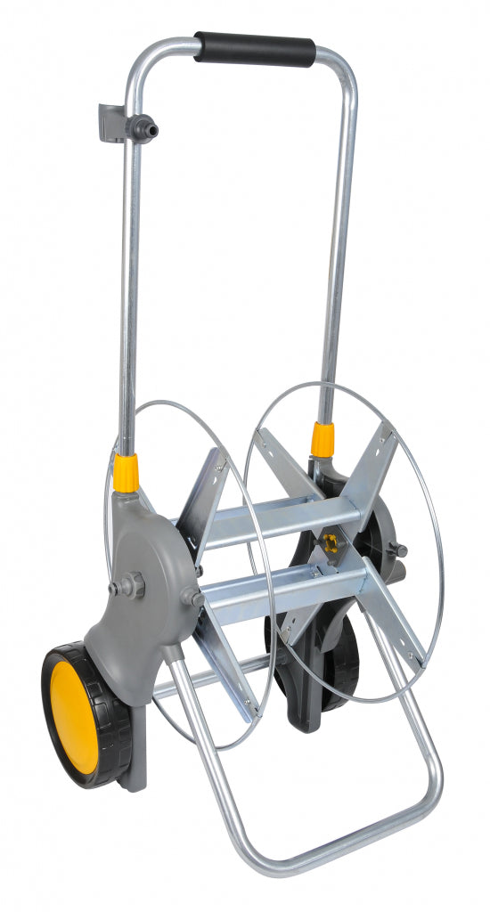 Hozelock-Assembled Metal Hose Cart