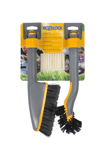 Hozelock-Car Brush Twin Pack