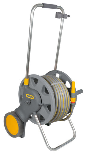 Hozelock-Assembled Cart 50m MP Hose Fittings