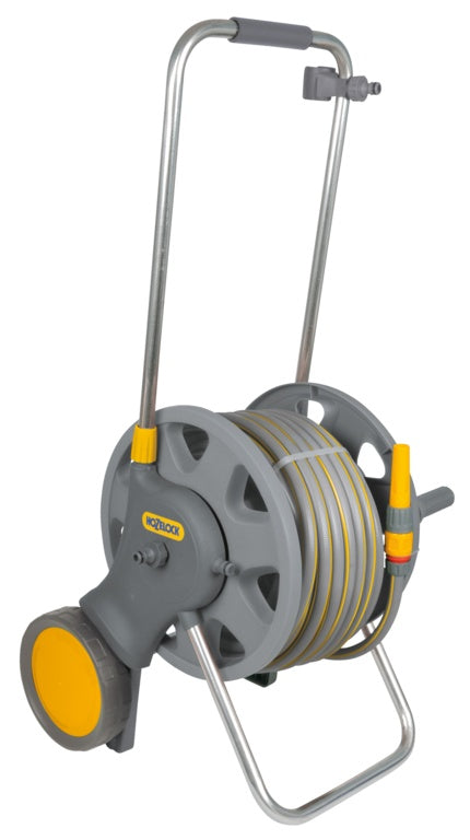 Hozelock-Assembled Cart 50m MP Hose Fittings