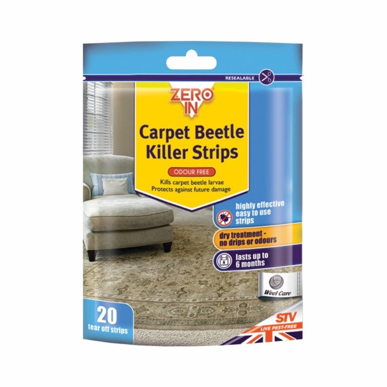 Zero In-Carpet Beetle Killer Strips