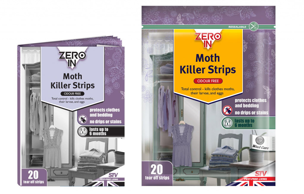 Zero In-Moth Killer Strips
