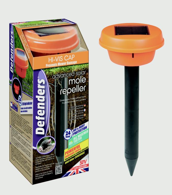 Defenders-Advanced Solar Mole Repeller