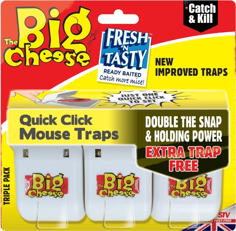 The Big Cheese-Quick Click Mouse Traps