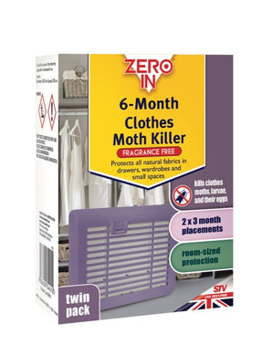 Zero In-6 Month Clothes Moth Killer