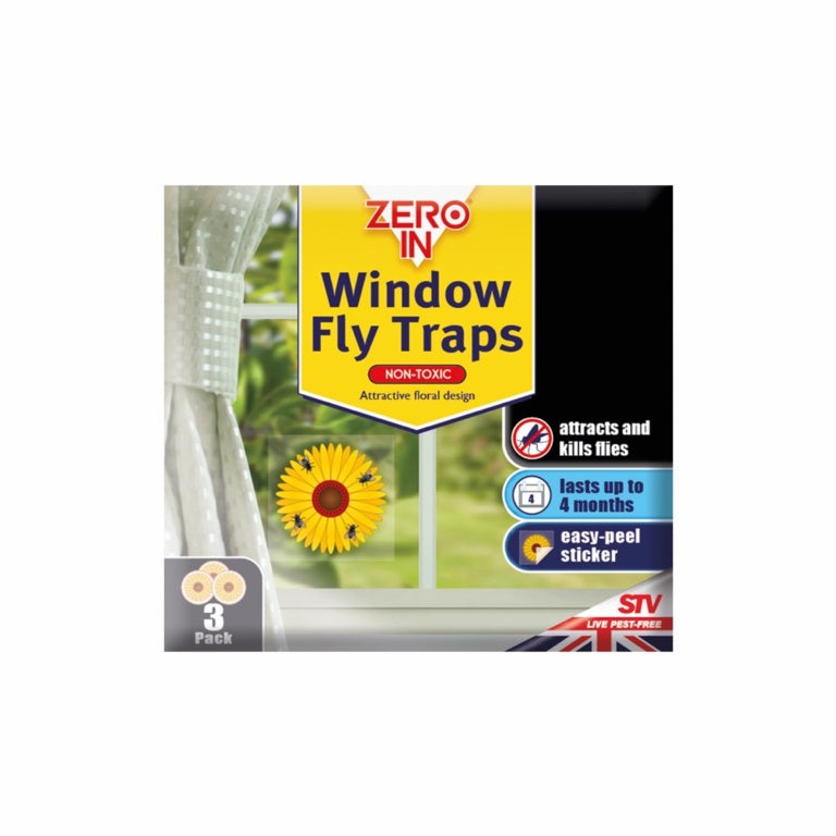 Zero In-Window Fly Traps