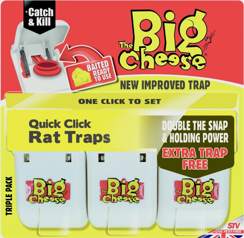 The Big Cheese-Quick Click Rat Traps