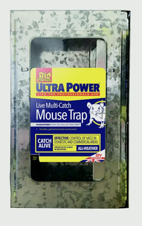 The Big Cheese-Ultra Power Live Multi Catch Mouse Trap