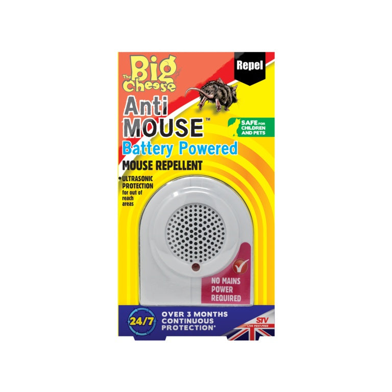 The Big Cheese-Anti Mouse Battery Powered