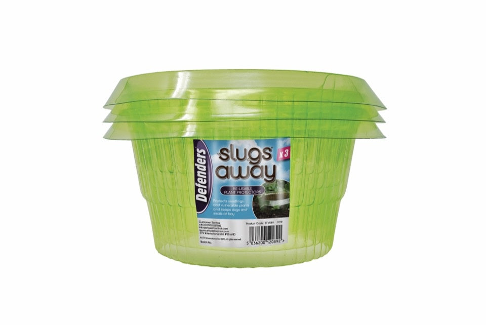 Defenders-Slugs Away Reusable Plant Protectors