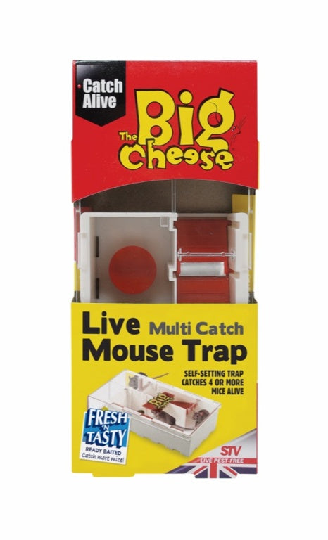 The Big Cheese-Multi-Catch Mouse Trap