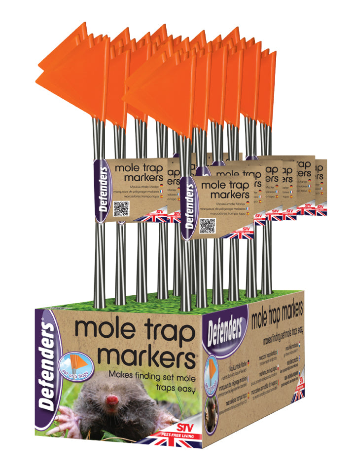 Defenders-Hi-Vis Mole Trap Markers